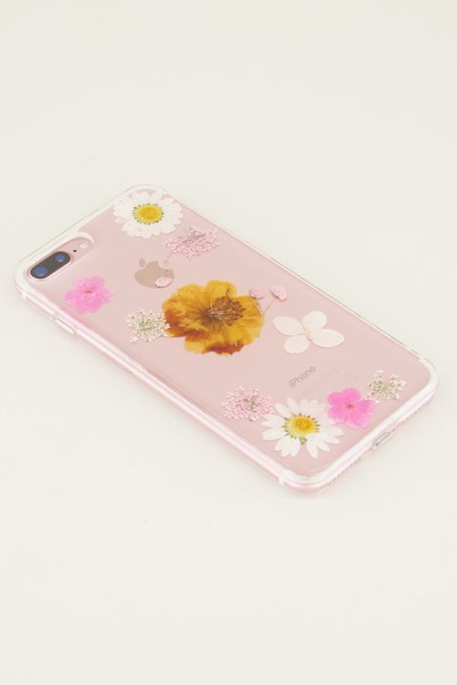 Telefoonhoesje gedroogde bloemen | Telefoonhoesje My Jewellery