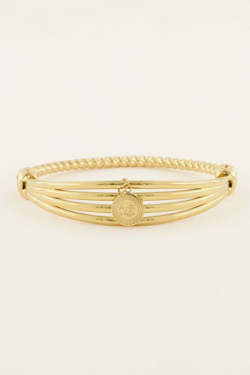Bangle met bedel & verschillende lagen My Jewellery