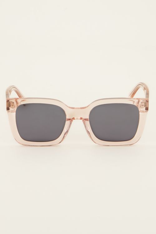 Rosa Sonnenbrille "The Audrey"