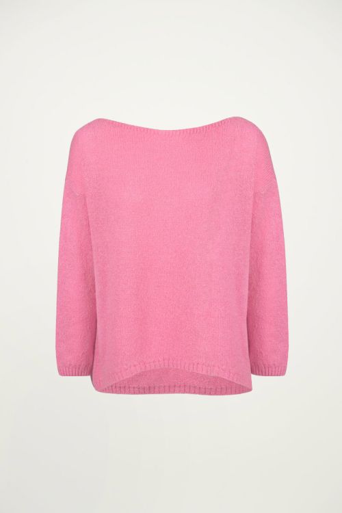Trui round neck roze