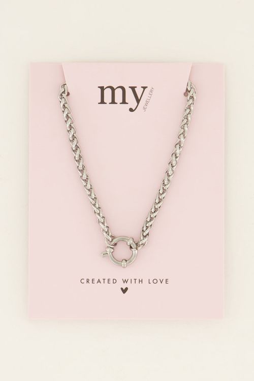 Twisted necklace with clasp | My Jewellery