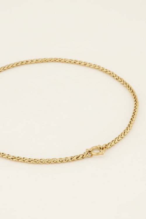 Twisted necklace with clasp | My Jewellery
