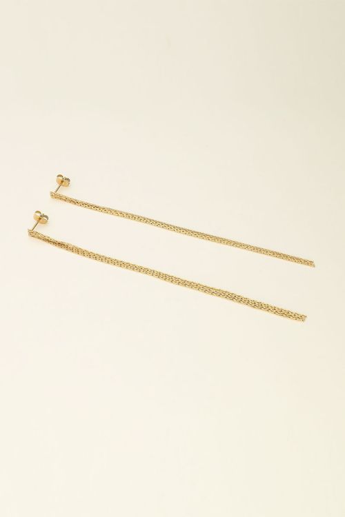 Universe long earrings with multiple chains | My Jewellery