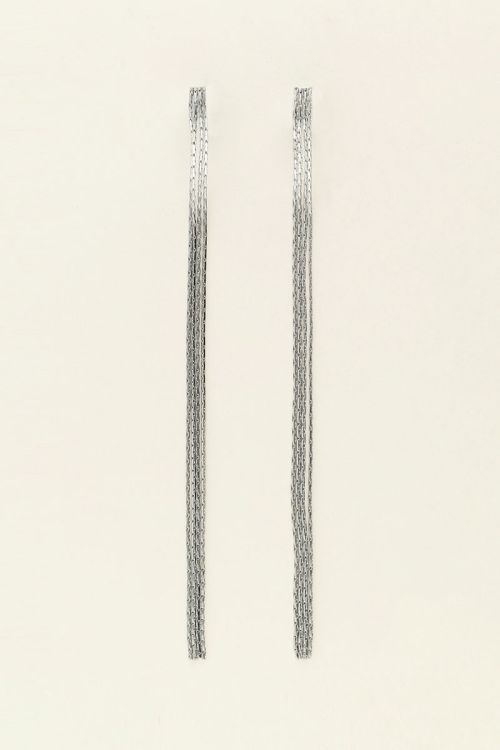 Universe long earrings with multiple chains | My Jewellery