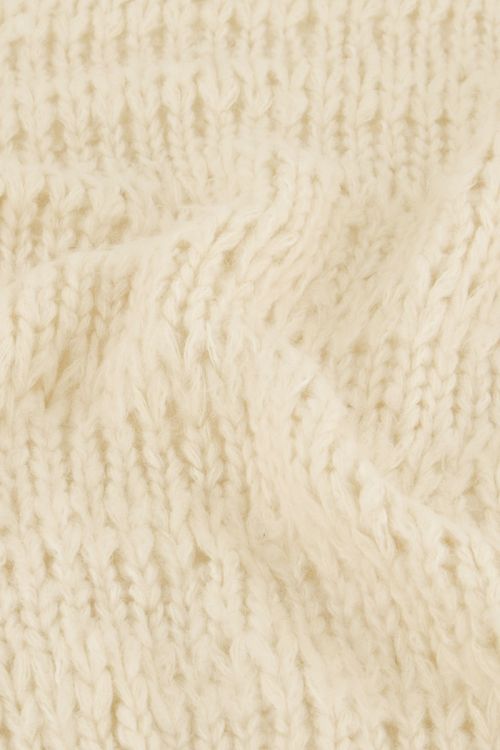Beige chunky-knitted cardigan | My Jewellery