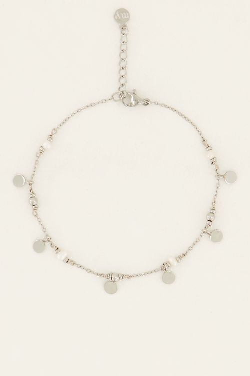 Vintage armband met parels & muntjes | My Jewellery