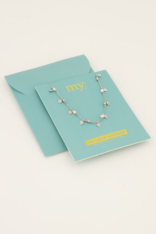
Vintage ketting met muntjes & parels | My Jewellery
