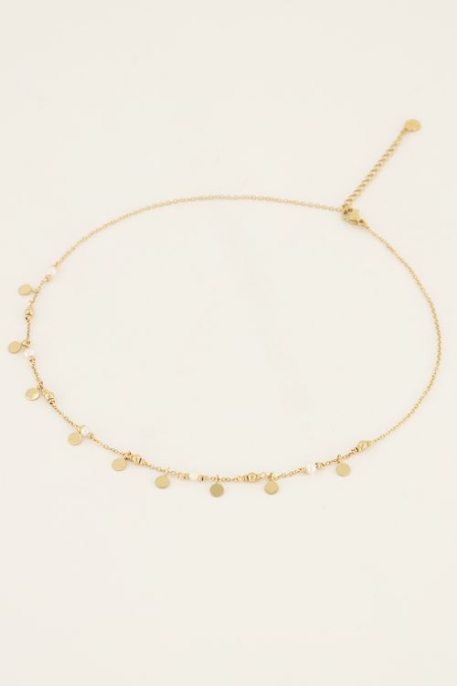 
Vintage ketting met muntjes & parels | My Jewellery

