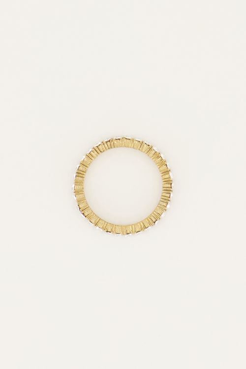 Vintage ring kristal