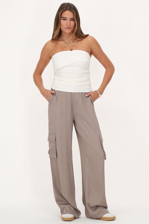 White corset top draped | My Jewellery