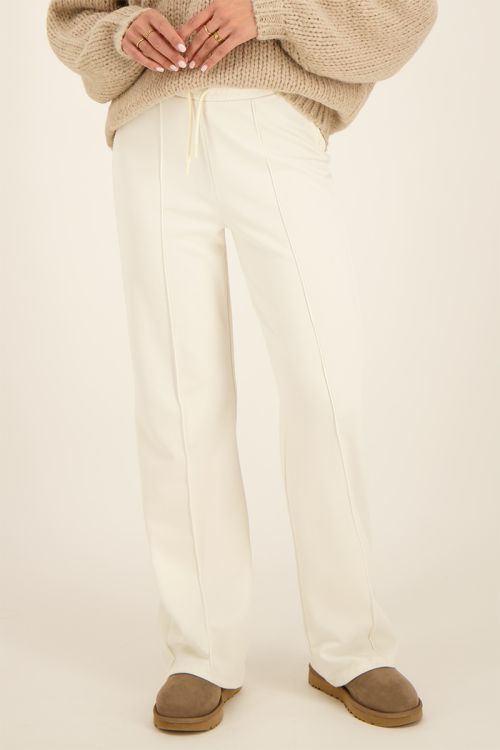 Witte joggingpantalon | My Jewellery