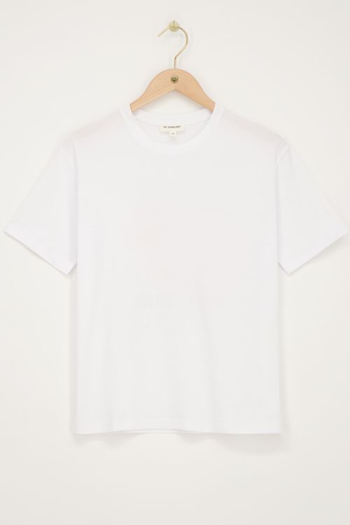 White t-shirt La douceur de l'ete | My Jewellery