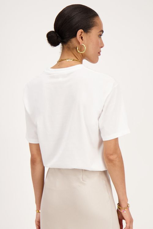 White T-shirt "Paris mon amour" | My Jewellery