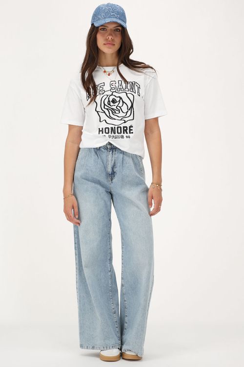 White "Rue Saint Honore" T-shirt | My Jewellery