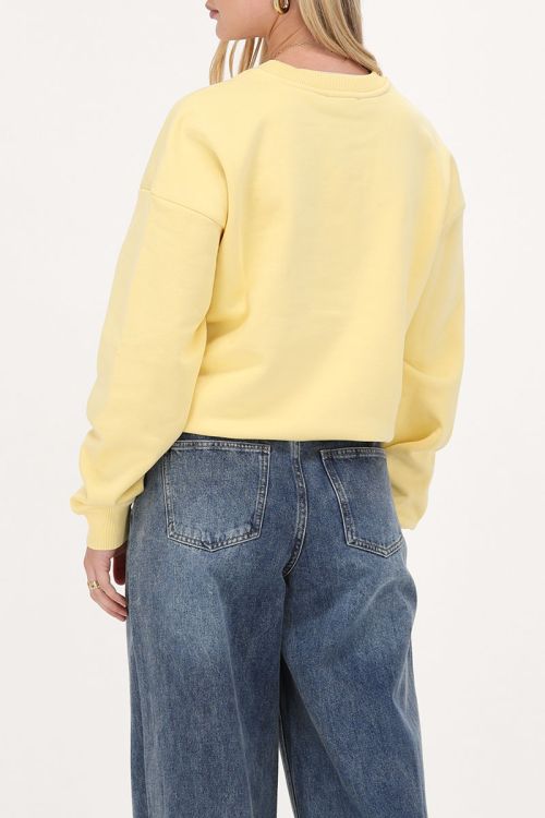 Yellow sweatshirt "Rue saint honoré" | My Jewellery