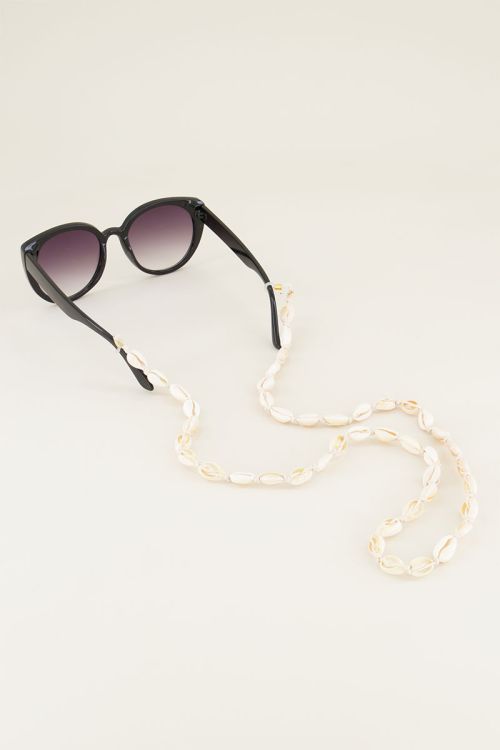 Sunglasses strap with shells | Sunglasses strap My jewellery