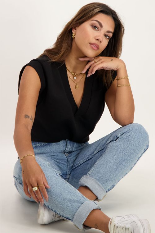 Zwarte sweater spencer | My Jewellery
