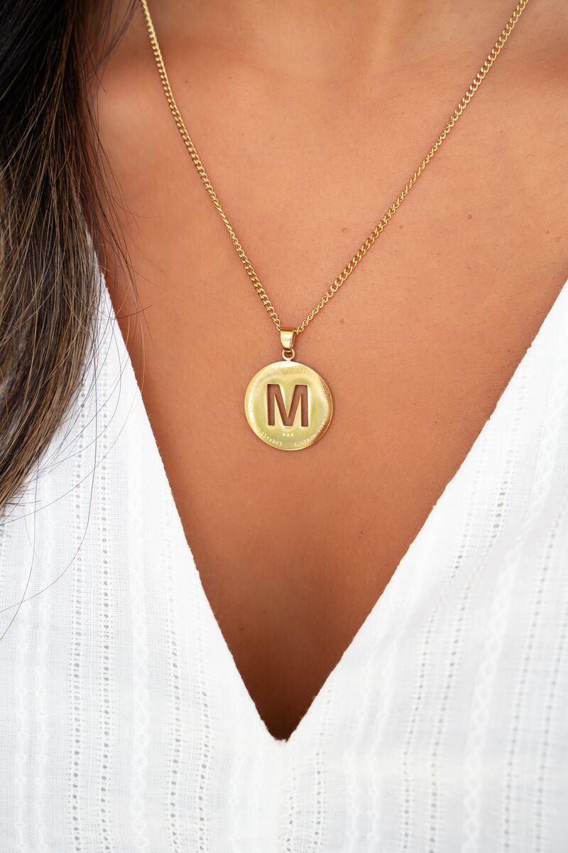 Ketting met open initial My Jewellery