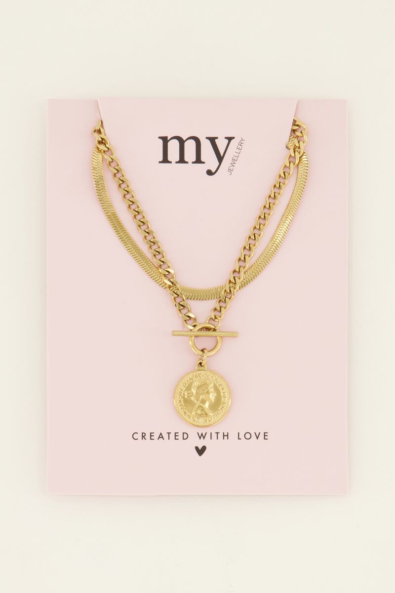 My jewellery discount coin necklace