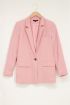 Roze blazer linnen look | My Jewellery