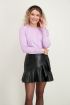Lila trui My Jewellery knoopjes, basic trui My Jewellery