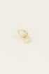 Moments one piece love lock |One piece oorbel bij My Jewellery