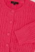 Roze vest met korte mouwen & structuur | My Jewellery