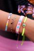 Roze armband kraaltjes & hartjes, kralen armband My Jewellery