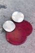 Statement Oorbel Rood, Oorhangers