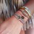 initialen armband