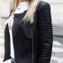 My Jewellery Biker Jacket zwart faux leather