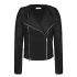 My Jewellery Biker Jacket zwart faux leather