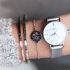 Horloge klein zilver