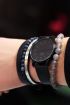 Armband kralen grijs heren