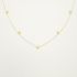 Sterretjes ketting - goud/zilver