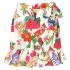 Rokje bloemenprint wit