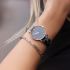 Armband combinatie rose en zilver