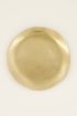 Gouden bord | Gouden servies |My Jewellery