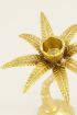 Gouden kandelaar palmboom | Home accessoires My jewellery
