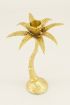 Gouden kandelaar palmboom | Home accessoires My jewellery