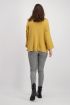Oversized trui met strik okergeel, Truien My Jewellery