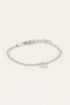 Armband Hanger Letter Zilver, Initialen Armband My jewellery