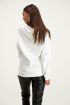 Witte Hoodie Ciao Bella, capuchontrui
