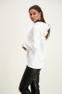 Witte Hoodie Ciao Bella, capuchontrui