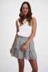 Zwart-witte rok bohemian