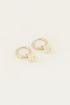 Oorringen met klavertje | Bedel oorbellen My Jewellery