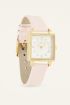 Beige quadratische Uhr | My Jewellery