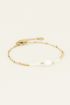 Armbandje kraaltjes & parel | My Jewellery