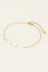 Enkelbandje kralen & parel | Enkelbandjes dames | My Jewellery