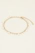 Anklet with rods & pearls | My Jewellery